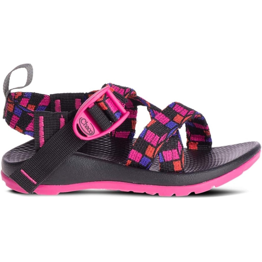 Chaco z/1 eco tread Sandals Black Pink Blue Orange Size 5, woman